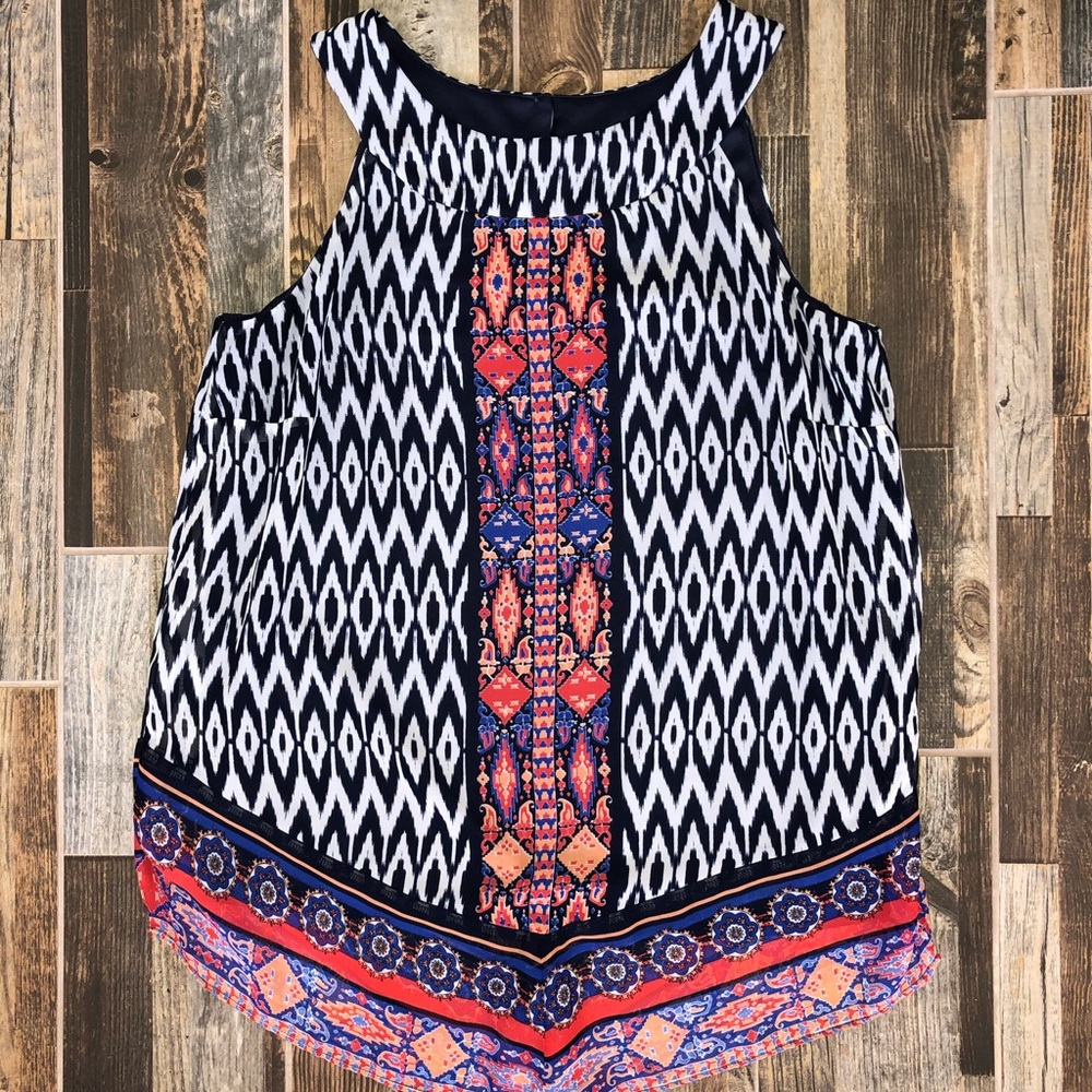 Pretty and Flowy Halter Tank